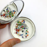 Bunter Rosenkranz Muranoglas-Perlen Glasrosenkranz bunt Kinderrosenkranz Geschenk Mädchen Junge Konfirmation Kommunion Erstkommunion Firmung Taufgeschenk Kommunionsrosenkranz  Kelch Erstkommunionsgeschenk Taufrosenkranz Kommunionsrosenkranz Geschenk Jugendweihe Bub