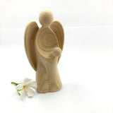 Schutzengel, Engel, Taufgeschenk für Jungen, Junge, Holzengel, Engel, Zirbenholz, Zirbenengel, Taufe, Erstkommunion, Kommunion Geschenk zur Taufe, Bub, Buben