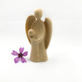 Engel, Schutzengel, Holzengel, Zirbe, Zirbenholz für Mädchen zur Taufe, Geburt, Gastgeschenk für Mädchen zur Erstkommunion, Kommunion, Geschenkidee  für Mädchen, Taufpate, Taufgschenk