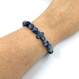 Edelstein Armband Sodalith Geschenk Konfirmation Firmung Geburstag Geschenk für Frauen Jugendweihe christliches Armband Kreuz Kreuzanhänger blau blauweiß Konfirmationsgeschenk Firmung Schmuck Geschenk Mädchen Frauen Weihnachtsgeschenk christliches katholisches Geschenk