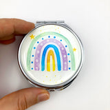 Perlmutt Rosenkranz, kurz, mit Schmuckdose