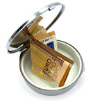 Rosenkranzdose, Fisch + Wellen, Ø 7 cm