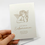 Klassische, Schöne, moderne Glückwunschkarte zur Kommunion, Erstkommunion, Kommunionskarte, Erstkommunionskarte, Glückwünsche zur Kommunion, neutral, neutrale Farben, hochwertig, edel, Pflanzenmotiv, Pflanzen