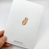 Glückwunschkarte zur Konfirmation, Zweige