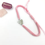 Kinderarmband Mädchen Kommunion Erstkommunion christliches Armband Rosenkranzarmband Erstkommunionsgeschenk Kommunionsgeschenk Geschenk für Mädchen Erstkommunion modern rosa pink Engel Engelanhänger Engelarmband