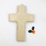 Holzkreuz Wandkreuz Kreuz GEschenk Hauseinzug Firmung Konfirmation Erstkommunion Kommunion Geschenk eihnachten geburtstag christlich katholisch kreuz zum aufhängen natur 13 cm