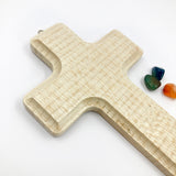 Holzkreuz Wandkreuz Kreuz GEschenk Hauseinzug Firmung Konfirmation Erstkommunion Kommunion Geschenk eihnachten geburtstag christlich katholisch kreuz zum aufhängen natur 13 cm
