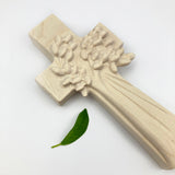 Taufkreuz Geschenk Taufe Erstkommunion Kommunion Geschenk Hauseinzug Hausbau Geschenk Holzkreuz Wandkreuz schönes Motiv Lebensbaum Baum