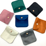 Rosenkranzbeutel Beutel für Rosenkranz Aufbewahrung Etui Schmuckbeutel für Rosenkränze Taufschmuck zart klein Samtbeutel Rosenkranzkette Beutel für Gebetskette blau orange rosa grau klein kleiner schwarz beige weiß druckknopf