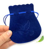 Rosenkranz-Beutel, Motiv: Taube