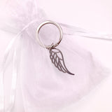 Schlüsselanhänger Engel, Engelsanhänger, Schutzengel, Schlüsselring mit Engel, Schutzengel, Herz, Herzanhänger Blumen für Mädchen rosa blau türkis orange kleines Weihnachtsgeschenk für Mädchen Jungen Jungs Kinder Frauen Mama Oma beste Freundin günstig billig Engelflügel Flügel Anhänger Papa Opa