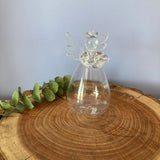 Geschenk Geburtstag Oma Mama Vase Engel Glasvase Geschenk Firmung Mädchen Konfirmation