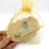 Taufbild, modernes Geschenk zur Taufe für Jungen, Buben, Mädchen, Wolke, Wolkenbild, Holzbild zur Taufe, Taufbild, Taufgeschenk für Täufling, Deko Kinderzimmer, blau, Engel, Spruch