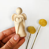 Kleiner Engel, Holz, Schutzengel, Geschenk Taufe, Kommunion, Firmung