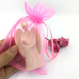 Engel, Schutzengel, Holzengel, Zirbe, Zirbenholz für Mädchen zur Taufe, Geburt, Gastgeschenk für Mädchen zur Erstkommunion, Kommunion, Geschenkidee  für Mädchen, Taufpate