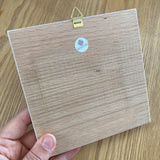 Holzbild Engel, mit Spruch