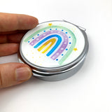 Schmuckdose, Regenbogen, Ø 7 cm