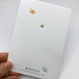 Glückwunschkarte zur Taufe Regenbogen modern bunt geschlechtsneutral neutral gelb grün Karte Taufgeschenk Mädchen Junge bub kindermotiv Geschenk Patenkind Taufpate Taufpatin