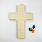 Holzkreuz Wandkreuz Kreuz GEschenk Hauseinzug Firmung Konfirmation Erstkommunion Kommunion Geschenk eihnachten geburtstag christlich katholisch kreuz zum aufhängen natur 13 cm