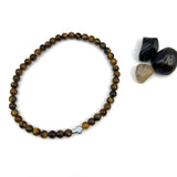 Onyx schwarz braun Tigerauge unisex 21 cm Geschenk Mann Papa Armband Männeramband Herrenarmband dunkelbraun Edelsteinperlen schwarz braun Jugendweihe Edelstein Geschenk für Jungen Konfirmation  Firmung Vatertagsgeschenk Konfirmationsgeschenk für Jungen