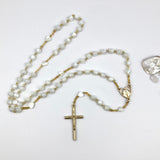 echt Perlmutt Rosenkranz weiß weiss Mittelstück Herz gold mit Herz Herzchen Zwischenperlen goldfarben Rosenkranzdose Dose für Rosenkranz kommunionsrosenkranz rosenkranzkette echt perlmut kommunionsgeschenk Erstkommunion Etui Aufbewahrung Rosenkranz Metalldose Schmuckdose Schmuckaufbewahrung Taufschmuck Geschenk Konfirmation Firmung KommunionErstkommunion Taufe Taufgeschenk für Mädchen katholisches 