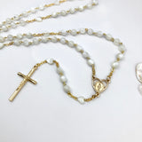 echt Perlmutt Rosenkranz weiß weiss Mittelstück Herz gold mit Herz Herzchen Zwischenperlen goldfarben Rosenkranzdose Dose für Rosenkranz kommunionsrosenkranz rosenkranzkette echt perlmut kommunionsgeschenk Erstkommunion Etui Aufbewahrung Rosenkranz Metalldose Schmuckdose Schmuckaufbewahrung Taufschmuck Geschenk Konfirmation Firmung KommunionErstkommunion Taufe Taufgeschenk für Mädchen katholisches 