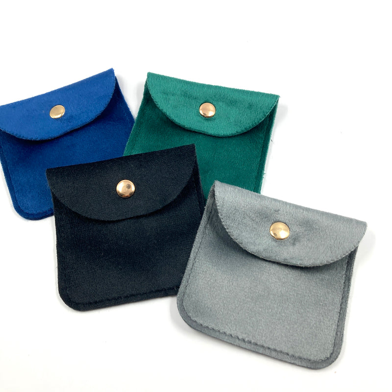 Rosenkranz-Beutel, 8x8 cm, viele Farben,