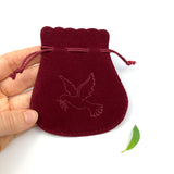 Rosenkranz-Beutel, Motiv: Taube