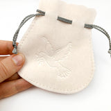 Rosenkranz-Beutel, Motiv: Taube