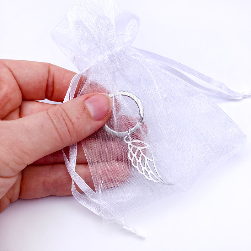 Schlüsselanhänger Engel, Engelsanhänger, Schutzengel, Schlüsselring mit Engel, Schutzengel, Herz, Herzanhänger Blumen für Mädchen rosa blau türkis orange kleines Weihnachtsgeschenk für Mädchen Jungen Jungs Kinder Frauen Mama Oma beste Freundin günstig billig Engelflügel Flügel Anhänger Papa Opa