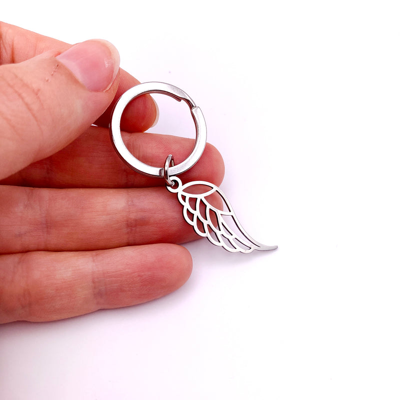 Schlüsselanhänger Engel, Engelsanhänger, Schutzengel, Schlüsselring mit Engel, Schutzengel, Herz, Herzanhänger Blumen für Mädchen rosa blau türkis orange kleines Weihnachtsgeschenk für Mädchen Jungen Jungs Kinder Frauen Mama Oma beste Freundin günstig billig Engelflügel Flügel Anhänger Papa Opa